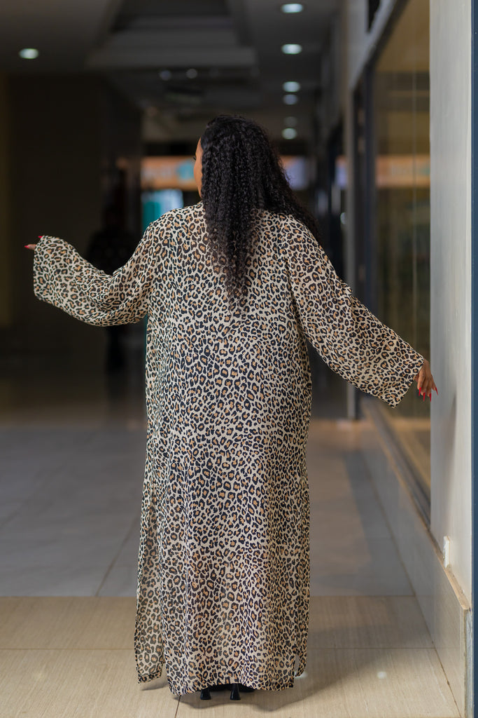 SA Cheetah Print Cover Up