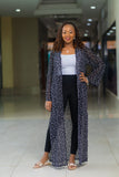 Polka Plain Chiffon Cover up