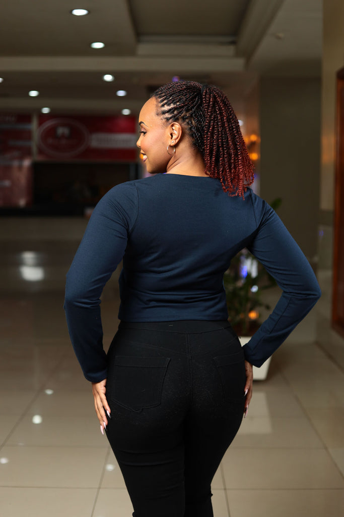 SA Navy Long Sleeved Tank Top