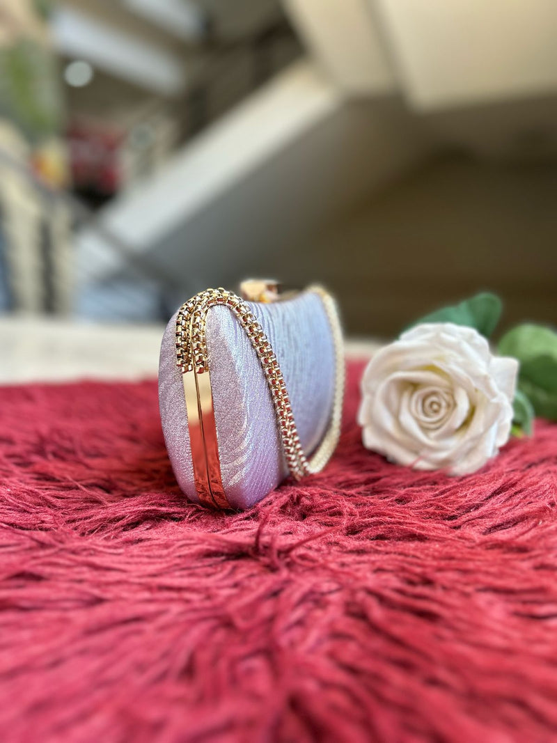 Rectangular Diamond Head Clutch Bag