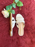 Beige Clowse Sandals