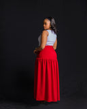 Sleeveless Tank Top - White - Sarai Afrique