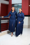 Denim Maxi Shirt Dress