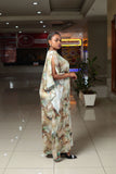 Beige Pattern kaftan