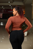 SA Rust Long Sleeved Tank Top
