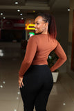 SA Rust Long Sleeved Tank Top