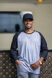 Grey Maroon Baseball t-shirts