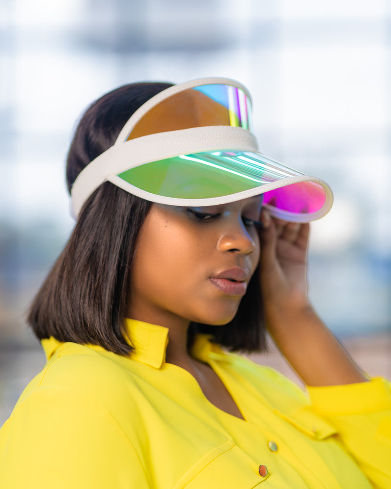 Chrome Sun Visor hats