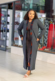 Dark grey long sweater - Sarai Afrique