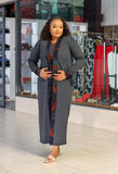 Dark grey long sweater - Sarai Afrique