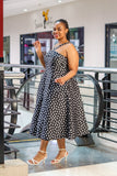 Polka dot Fit & Flea Dress