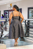 Polka dot Fit & Flea Dress