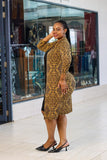 Earth Tone Tunic Dress - Sarai Afrique