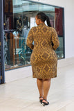 Earth Tone Tunic Dress - Sarai Afrique
