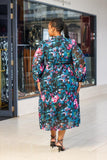 Teal Garden Dress - Sarai Afrique