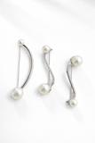 Pearl Arc Elegance Brooch