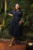 Circular Shirt Dress