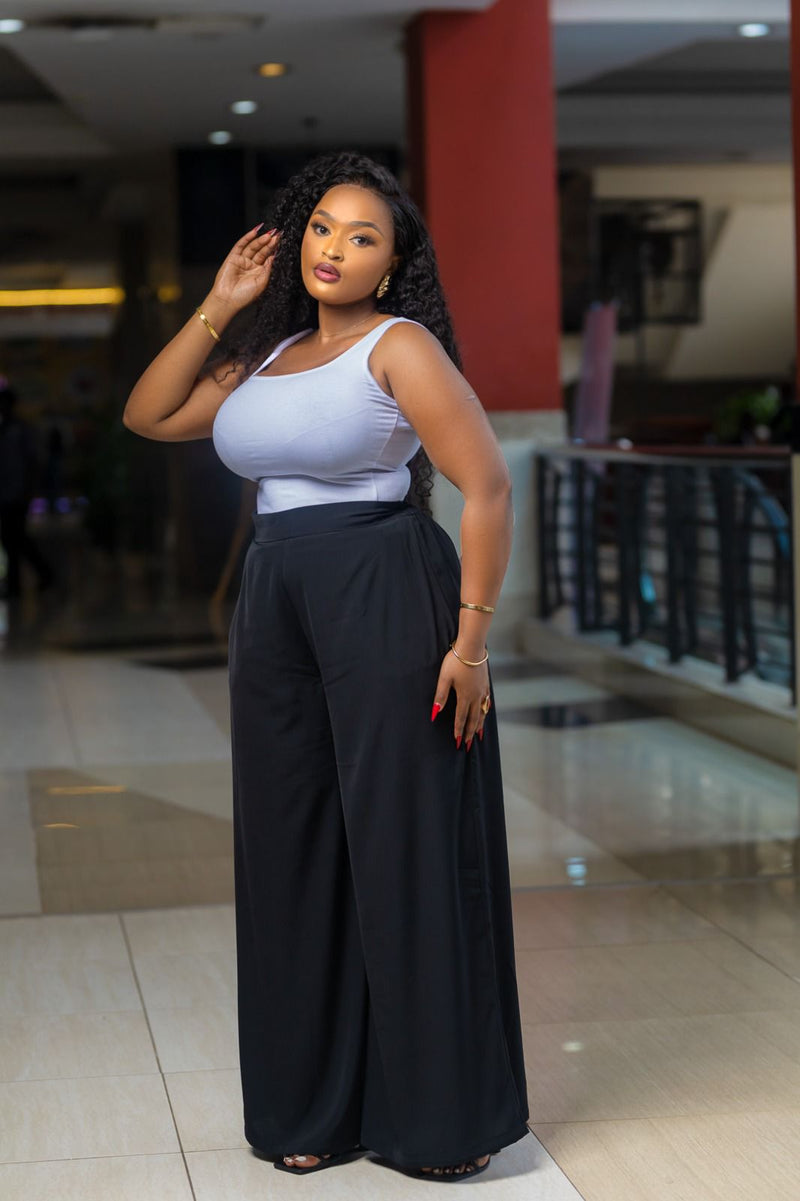 SA Black Wide Leg Pants
