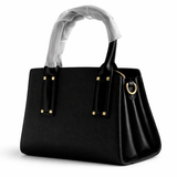 Black Rectanglar Shaped Handbag - Sarai Afrique