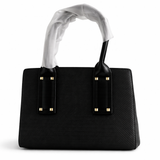 Black Rectanglar Shaped Handbag