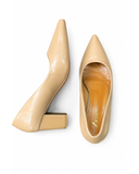Pointed Skin Color Heels