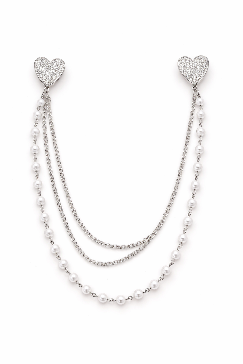 Heartdrop Pearl neckpiece - Sarai Afrique