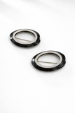 Midnight Halo Oval Brooch
