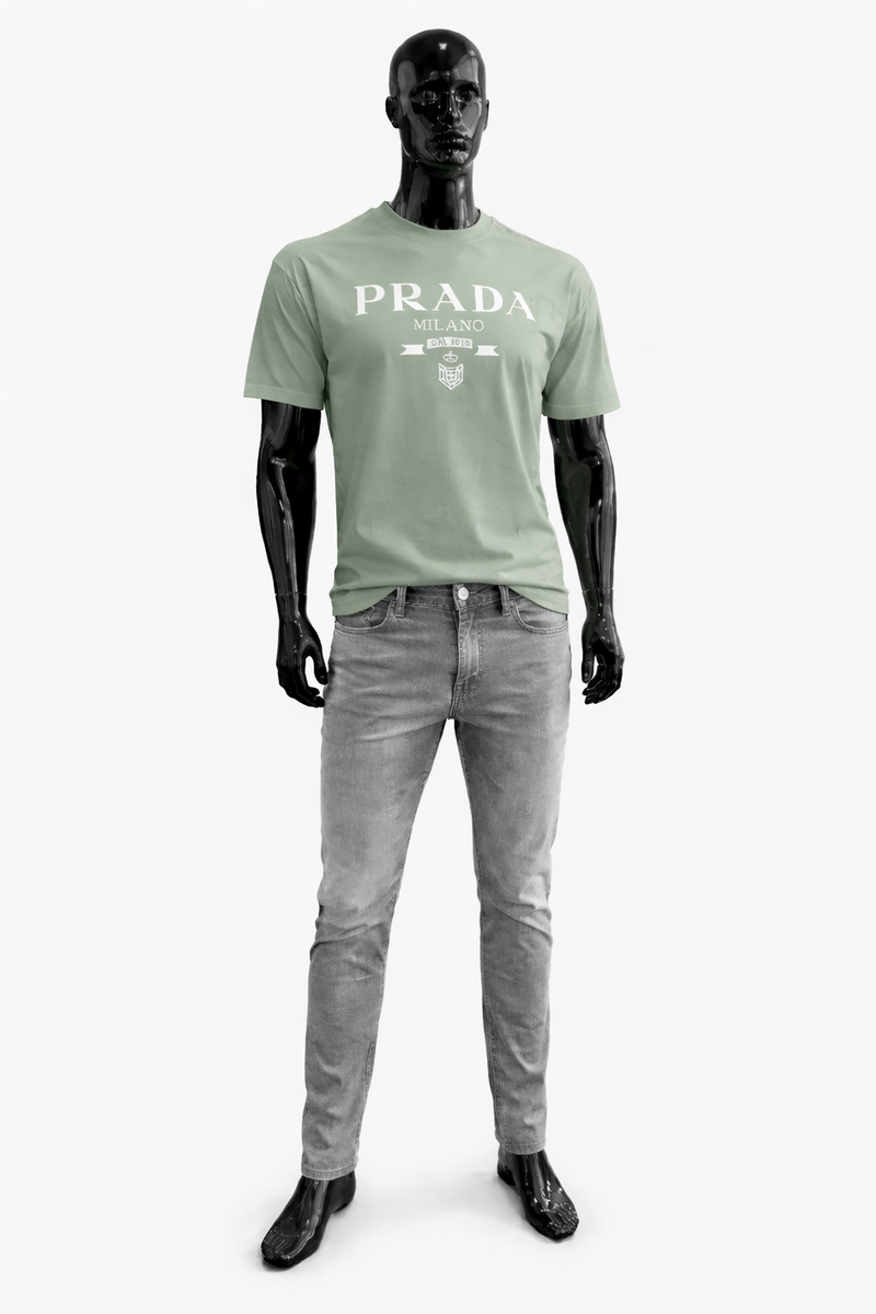 Olive Green Mens' T-shirt