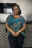 Kaftan Top Pailsey print - Sarai Afrique