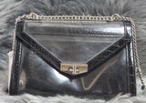 Black clear chain bag , Bag,- Sarai Afrique