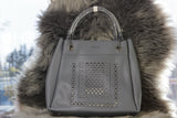 Studded patterned bag , Bag,- Sarai Afrique