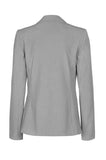 One Button Light Grey Jacket , 50% Off, Gray, Jacket,- Sarai Afrique