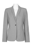 One Button Light Grey Jacket , 50% Off, Gray, Jacket,- Sarai Afrique