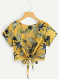 Yellow black beach wear top , beach, Black, SALE, Top,- Sarai Afrique